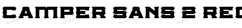 Camper Sans 2 Regula字体转换